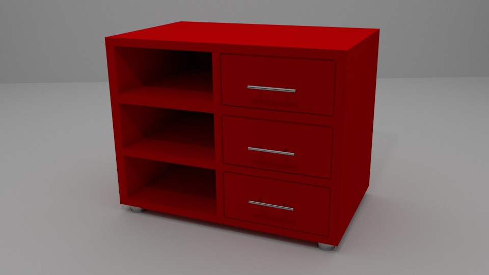 Meja Kecil Merah preview image 1